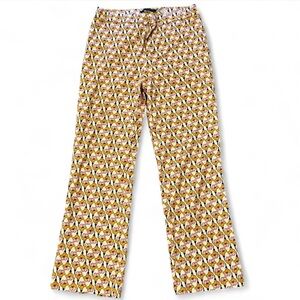 Zara sundance beautiful work pant with floral design size small